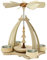 Erzgebirgs-Pyramide aus Buchenholz zum selber gestalten, ca. 24 cm