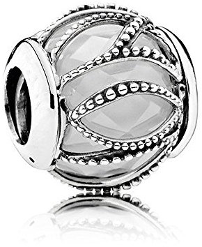 PANDOCCI Perlen für Pandora Schmuck Armbänder 925 Sterling Silber Verflechtung Glanz, freie CZ Original-DIY Charme