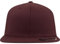 Flexfit Unisex 6277FV-Flexfit Flat Visor Kappen, Maroon, S/M