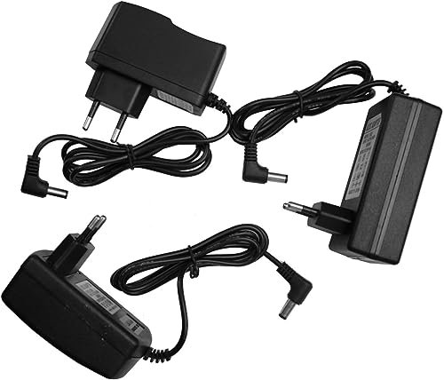 Steckernetzteil 5,5mm mit WINKELSTECKER von 3V-24V 14 Modelle (9V / 1A)