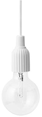 Lyngby Porcelæn Fitting #01 H8.7 cm Lyngby aus handgefertigtem Porzellan, weiss