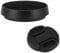 Haoge LH-LQ Gegenlichtblende aus Metall mit Deckel für Leica Q Q2 Q3 q3-43 Q-P QP Typ 116 Typ116 Kamera schwarz