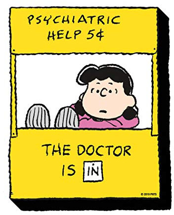 Peanuts Lucy Psychiatrische Hilfe Magnet