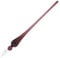 Herbin 21477T - Glasfeder, rund, 18cm, ideal für Kalligraphie, 1 Stück, Rot