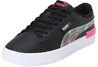 PUMA Jada Vacay Queen Jr, Scarpe da Ginnastica, Nero Incandescente Rosa Oro Bianca, 38 EU