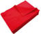 Jtnohx Filzstoff, Weiche Farbig Filz zum Basteln, 1,4mm dick Bastelfilz, 20x30cm Filzplatten für Heimwerker und Nähprojekte (Leuchtendes Rot)