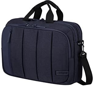 American Tourister StreetHero - Laptoptasche 15.6 Zoll, 40.5 cm, 17.5 L, Blau (Navy Melange)