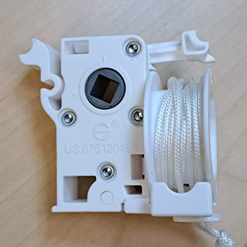 CORD Titler for Horizontal Blinds (SQUARE HP White, Pack of 1)