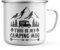 Purple Print House This Is My Camping Enamel Mug Gifts For Women Campervan Trips Tea Coffee Cup