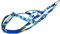 perfk Harnais de Course pour Chien, Harnais de Traction, entraînement de Vitesse, Sport, Professionnel, Harnais de traîneau, Bleu M