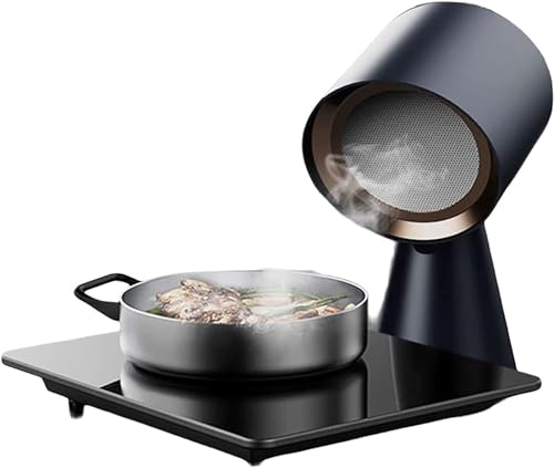 UE-MAOLU Hotte Aspirante Portable 40 W, Mini hotte aspirante de Bureau, 3,5 M³/Min,Forte Aspiration,hotte De Cuisine De Bureau,Convient pour La Maison, La Cuisine,Facile à Nettoyer