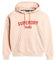 Superdry Sweat à capuche de sport de luxe pour femme, Mauve Morn Pink, 36