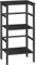 HOOBRO Leiterregal, Standregal, 3 Ebenen Bücherregal, Querstangen-Design, Multifunktionales Ablageregal, Stabiler Metallrahmen, Industriestil, für Wohnzimmer, Schlafzimmer, Arbeitszimmer EBB80CJ01