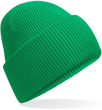 Hatstar Warme Damen Beanie Mütze | Herren Wintermütze | Strickmütze | Für Damen und Herren (Kelly Green)