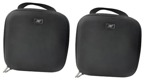 Gogogmee 2 Stücke Staubdichte Rc Fernbedienung Tasche Kompatibel Jumper Tragbare Lagerung Fall Für Fernbedienung Schwarz