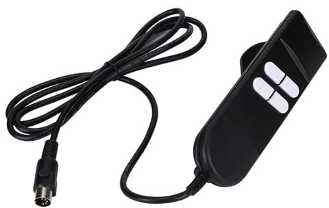 DEWIN Liegestuhl-Schaltersteuerung, Elektrischer Liegestuhl Controller Schalter 4 Taste für Hebestuhl Elektrisches Sofa Manual Handsteuerung