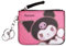 Hemasa Hello Kitty Porte-monnaie Sanrio Kuromi Cinnamoroll Pompon Purin Cuir Porte-cartes à monnaie Sac tout-en-un avec porte-clés Pendentif 1, 1, 11