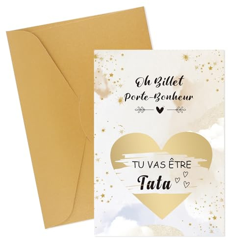 Bluckincle Carte À Gratter Annonce Grossesse Tante Cadeau Tante Carte Annonce Grossesse Tatie Future Tatie Cadeau Annonce Grossesse Famille Tu Vas Être