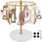 VAVPUP Schmuckständer,Haarklammer Organizer aus Metall,platzsparender Haarschmuck Ständer mit großem Fassungsvermögen,für Schlafzimmer,Badezimmer,Geschenk für Damen und Mädchen(golden)
