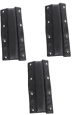 POPETPOP 3piezas Funda De Protección para Diadema De Auriculares Pro Cubierta De Resistente Arañazos Fácil De Instalar Negro