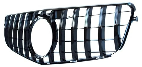 Sport Kühlergrill Für Mercedes Für Benz C Klasse W204 2007-2014 C180 C200 C220 C300 C350 Diamant Grille Front Stoßstange Grill Nieren Schwarz(Black)