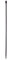Panacea Products 87102 38 Garden Fence Post, Black