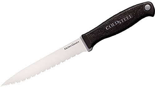 Cold Steel, Steak Knife Kitchen Classics, Outdoormesser, Zy-Ex-Kern, Kray-Ex, 4116 Klingenstahl, scharfes Messer für Abenteuer, Outdoor liebhaber, Outdoor tool