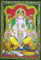 DIYANA IMPEX Lord Ganesh Wandteppich, 109,2 x 76,2 cm