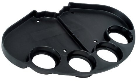 Gamma Court Order Replacement Poly Tray, Black