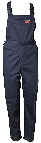 Planam 0834058 MG 260 Latzhose, Hydronblau, Größe 58