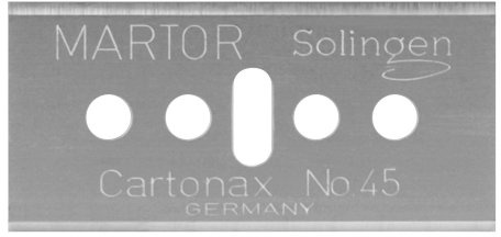 Martor 45.60 Easysafe Ersatzklinge (Box mit 100 Stück)