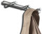 Hakenleiste mit 3 Wand-Haken, gebürsteter Edelstahl, Garderobenhaken, Kleiderhaken, Garderobenstange, Wand-Garderobe, Garderobenleiste - PHOS Design