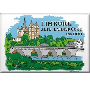 Küchenmagnet - Limburg an der Lahn - Gr. ca. 8 x 5,5 cm - 38175 - Magnet