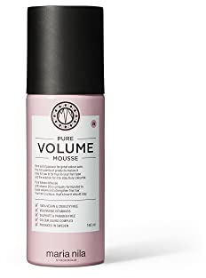 Maria Nila Pure Volume Schaumfestiger, Haarschaum Vitamin B5 Gives Volumefür Dünnes & Feines Haar, 100% vegan, Sulfat & Parabenfrei 150ml