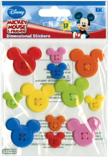 Sticko Icona di Topolino Adesivo Pulsanti-
