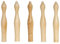 Kegel (Set=5 St.) für Kegelbillard