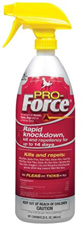 Manna Pro Pro‑Force Fly Spray for Horses, Long‑Lasting Insect Repellent, Rapid Knockdown, Kills & Repels 70+ Pests Including Flies, Ticks & Mosquitoes, Ready‑To‑Use Horse Fly Spray, 32 oz