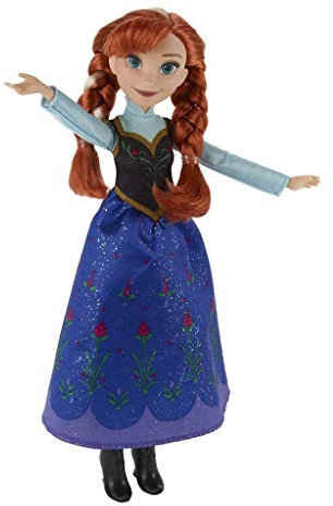 Disney Anna Classic Fashion Doll (51 cm X 152 cm X 323 cm, Blue)