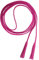 Nanxson Damen Taillengürtel Gewebte Quasten Kettengürtel Leder Dünner Gürtel für Kleid PDW0042 (pink)