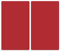 decorwelt | Herdabdeckplatten 2x30x52 cm Ceranfeldabdeckung 2-Teilig Universal Elektroherd Induktion für Kochplatten Herdschutz Deko Schneidebrett Sicherheitsglas Spritzschutz Glas Rot