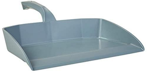 Vikan 56601 - Recogedor y pala (polipropileno, 330 mm de ancho), 5660, gris, 1