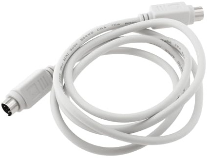 The Lord of the Tools Cable de Joystick DIN de 6 Pines de 1,5 M Compatible con Saitek X52 Pro Sistema de Vuelo Integrado para PC