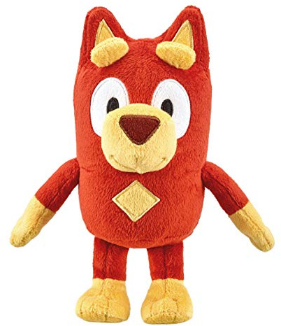 Bluey Friends 13026 Rusty Plüsch, 20,3 cm, weich und kuschelig, mehrfarbig