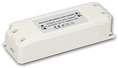 world-trading-net - LED Transformator WTN-D30 0-30W 12V, 120x28x42mm, LED Driver, Konstantspannungs-Netzteil, Trafo 12 Volt, Vorschaltgerät, EVG, LEDs Drossel, Treiber stabilisiert, 30 Watt