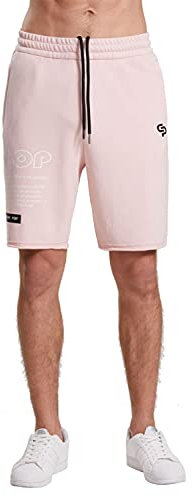Extreme Pop Homme Short de Sport Gym Entraînement Rugby Pantalon Grande Vente la Semaine dernière (S, Rose 1)