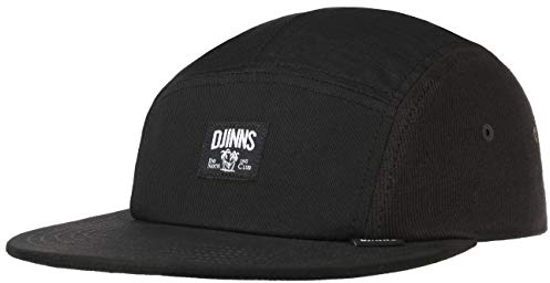 Djinns - Fab Mix (Black) - 5 Panel Flat Cap Baseballcap Hat Kappe Mütze Caps