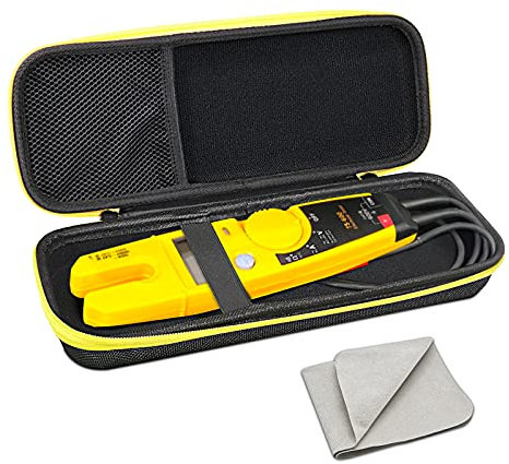 ZLiT Hard Shell Carrying Case Bag for Fluke T5-1000/T5-600 Meter Electrical Voltage Continuity and Current Tester Case