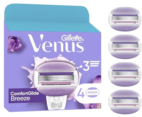 Gillette Venus Breeze 2 en 1, cartouches pour rasoir, 4 lames