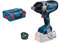 Bosch Professional 18V System BITURBO Akku Drehschlagschrauber GDS 18V-1050 C (inkl. 2x ProCORE 18V 8.0Ah, 1x Bluetooth Low Enegry Modul GCY 42, Einlage, L-BOXX)