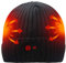 Svpro Wiederaufladbare Batterie beheizte Beanie Mütze mit 3 Wärmestufen Männer Frauen Elektrische Heizung Skull Cap Waschbar Dicke Strickmützen WarmWinter Mütze Cap